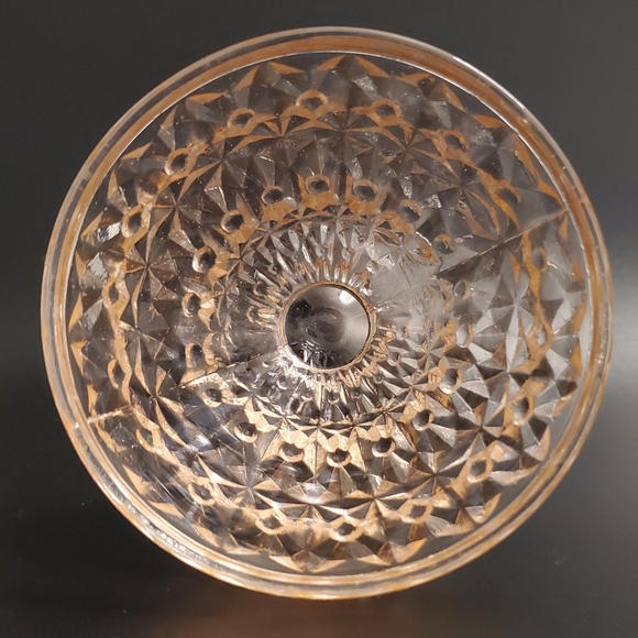 1940s "Holiday Pink" 2 3/4" Tall Champagne Sherbet Compote by Jeannette - Picture 12 of 16